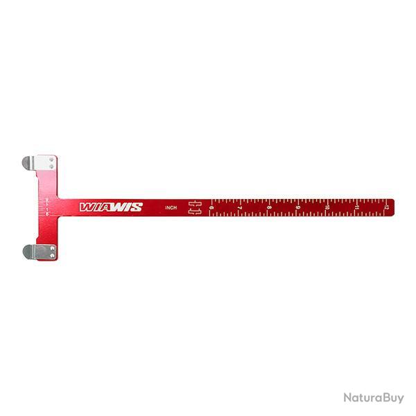 WIAWIS - Equerre Alu ROUGE