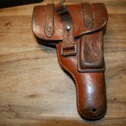Holster en cuir fauve  LUFTWAFFE JSD 1942 pour Browning 1910/22