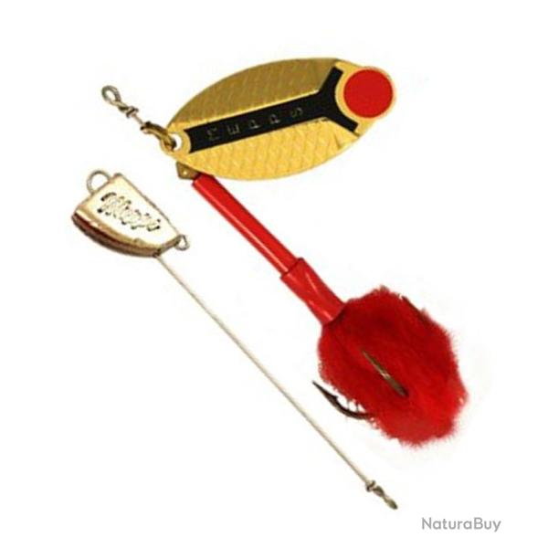 Meeps cuill�re Lusox or pompon rouge mepps 1