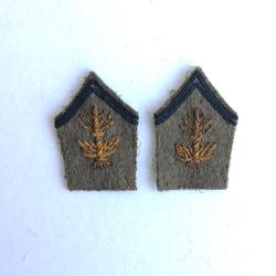Patte de col France 1940 - FR37220a Officier d'&eacute;tat-major de l'infanterie