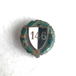 Maginot insigne - FR447630a 146&deg; Rgt Infanterie de Forteresse