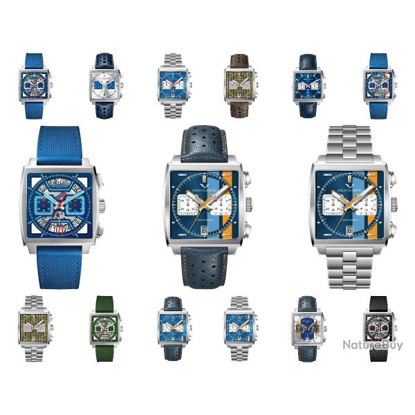 Specht&Sohne Montre Homme Acier Chrono-Au Choix