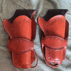 Holsters duo cuir western