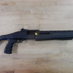 FUSIL A POMPE ARMSAN ARMTAC RS-X2 NOIR CAL 12/76 CANON 56 CM 7+1 COUPS OCCASION BON ETAT