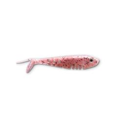 Leurre Delalande Baby Buster Shad 5cm Crevette paillet&eacute; noir argent