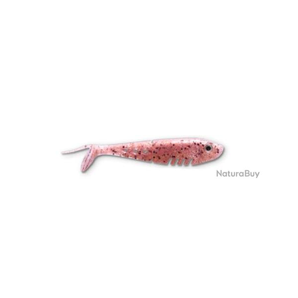 Leurre Delalande Baby Buster Shad 5cm Crevette paillet� noir argent
