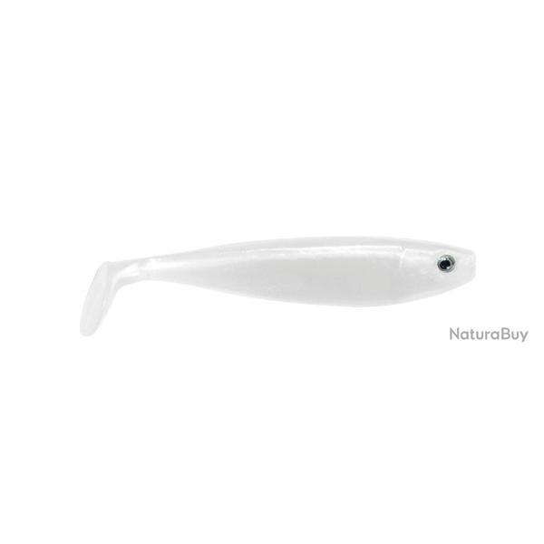 Leurre Souple Delalande Shad GT 9cm Blanc