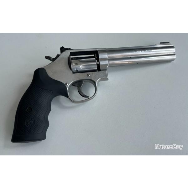REVOLVER SMITH & WESSON 617-6,  6", CALIBRE 22LR - BARILLET 10 COUPS