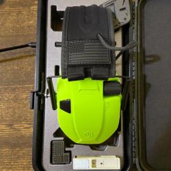 Savior Casque Antibruit Electroniques N&eacute;on Vert