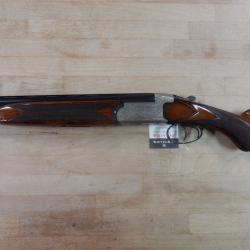 FUSIL SUPERPOSE MANUFRANCE FALCOR 969 CAL 12/70 CANON 70 CM OCCASION BON ETAT