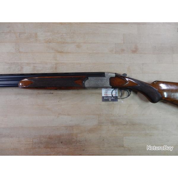 FUSIL SUPERPOSE MANUFRANCE FALCOR 969 CAL 12/70 CANON 70 CM OCCASION BON ETAT