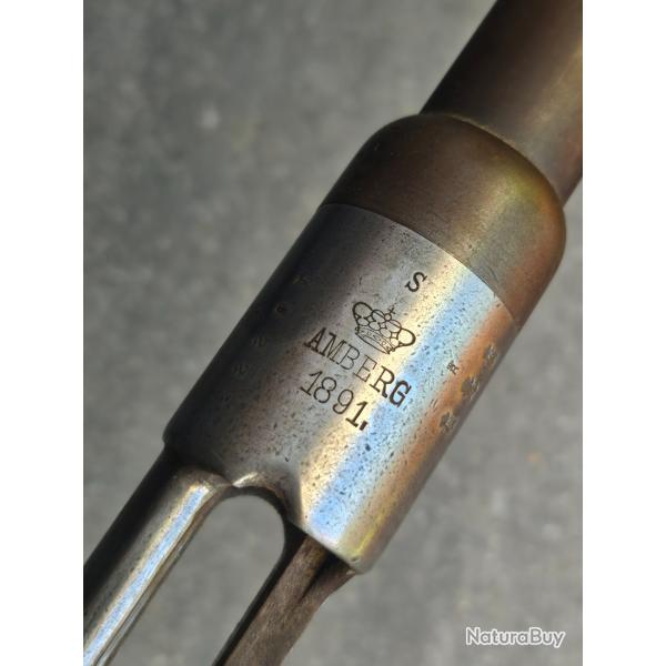 Ensemble boitier / canon de Gewehr 88 modifi� 05 ( soudure dans la chambre )