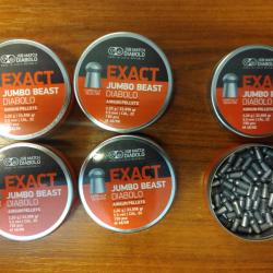 Plombs JSB cal 5,5 Exact Jumbo Beats 2,20 g / 33,956 gr