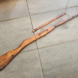 Crosse de fusil Mosin Nagant 91 30 non reconditionn&eacute;e apr&egrave;s 1945