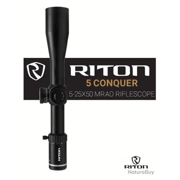 RITON X5 CONQUER  5-25x50 FFP