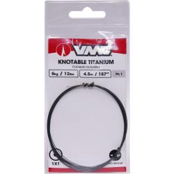 Bas de Ligne VMC Titanium Coil 1X1 3kg 0.25mm 4,5m