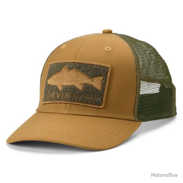 Casquette Orvis Covert Fish Series Trucker Fieldkhaki