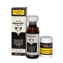 Flacon d'huile pour crosse Schaft&ouml;ll extra fonc&eacute; (Mod&egrave;le: Flacon 50 ml)
