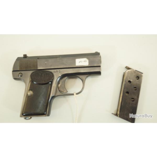 pistolet browning  dreys 1908 6.35