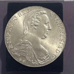 Maria Theresa Thaler Argent0,833 Refrappe officielle 1780S.F. 28,11g
