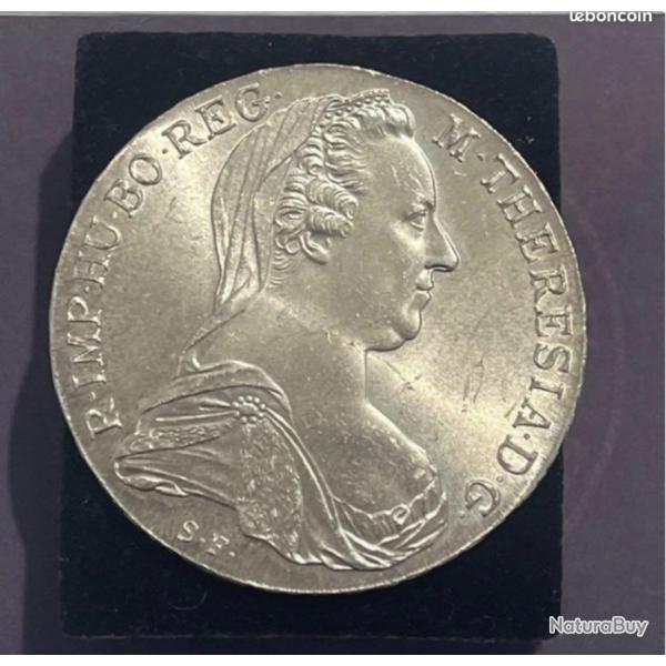 Maria Theresa Thaler Argent0,833 Refrappe officielle 1780S.F. 28,11g