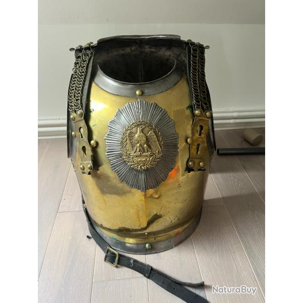 CUIRASSE DE CARABINIER SECOND EMPIRE