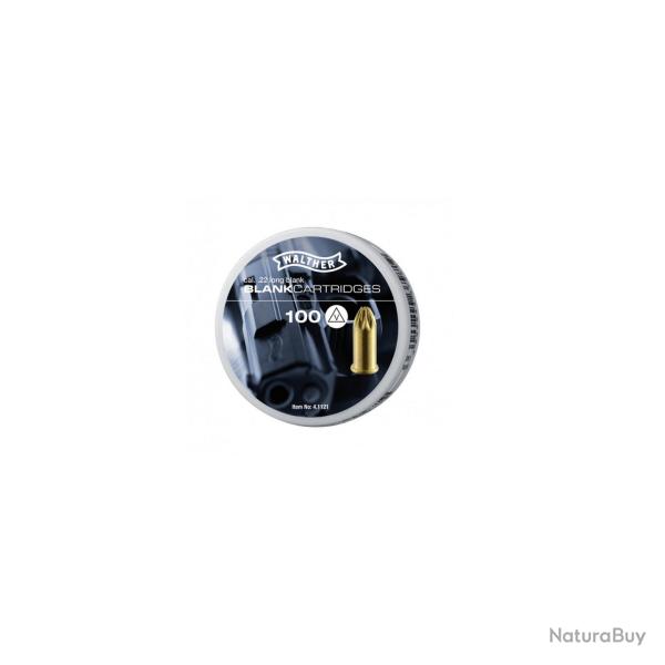 Cartouches 22LR PAK A BLANC WALTHER X100