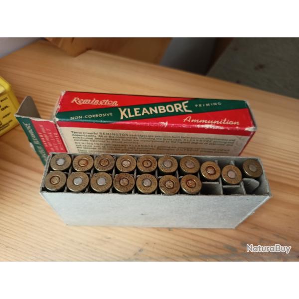 Tr�s rare bo�te Remington 22 Savage
