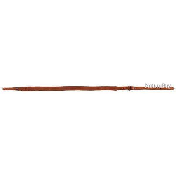 Bretelle FUSIL croute bouton cuire de bovin