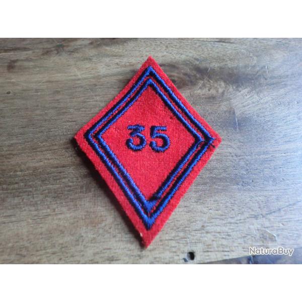 losange de bras 35� r�giment d'artillerie