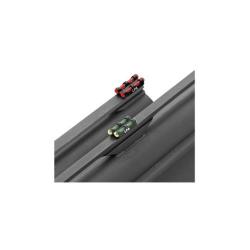 LPA - Guidon double fibre optique rouge - R&eacute;f: MF30R