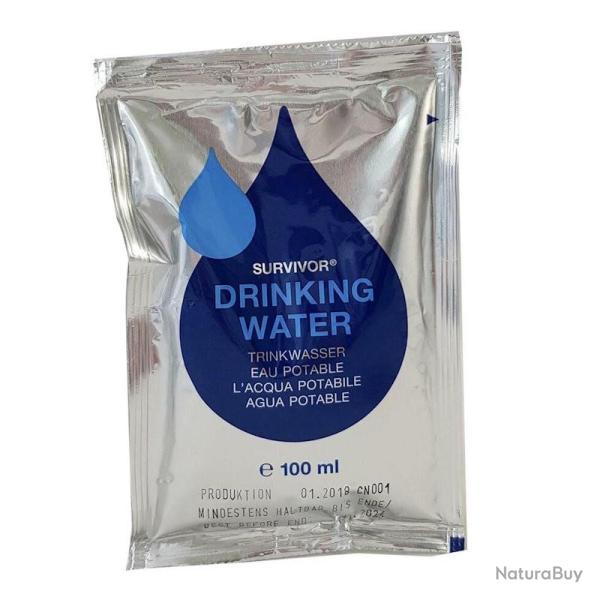 Ration d'eau potable d'urgence Trans Ocean Emergency Drinking Water