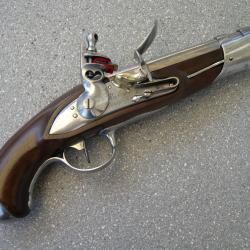 EXCEPTIONNEL PISTOLET IMPERIAL  DE GENDARMERIE, Mod&eacute;le AN 9.