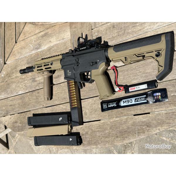 Specna Arms FLEX FX01 HAL ETU + Red Dot + 4 chargeurs