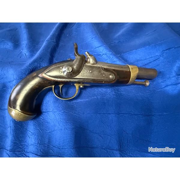 PISTOLET  R�GLEMENTAIRE A PERCUSSION  DES CARABINIERS  ROYAUX  ITALIENS   MOD�LE 1847  19 �ME