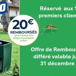 OFFRE KPRO HEXATRAP :  PIEGE ELECTRIQUE MOUSTIQUES + 1 SERINGUE D'ATTRACTIF = 3 MOIS DE TRANQUILITE