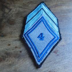 &eacute;cusson losange 4eme r&eacute;giment  du mat&eacute;riel