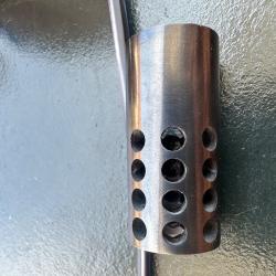 Frein de bouche DF 2000 18/1 . Pascal MORISSEAU mont&eacute; sur T3X 7RM quasi neuf , 15 balles tir&eacute;es