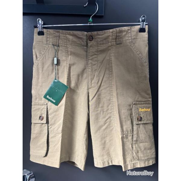Short Barbour neuf talle 40 destockage armurerie chasse ench�re