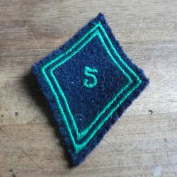 &eacute;cusson losange  5&deg; r&eacute;giment de chasseurs