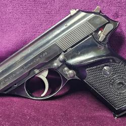 Pistolet Beretta Roma 90 calibre 7,65 Browning italie 1981 cat&eacute;gorie B