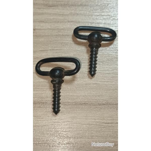 Paire de Grenadiere  pour crosse en bois