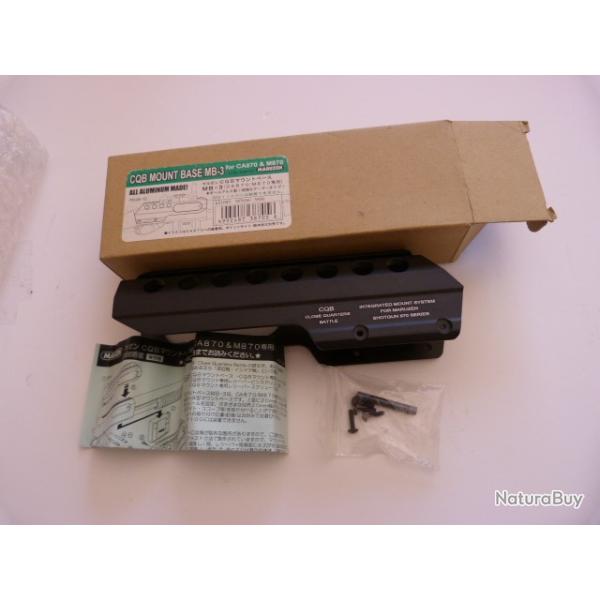 BASE DE MONTAGE MARUZEN CQB MB-3 POUR AIRSOFT CA870 ET M870 *NEUF*