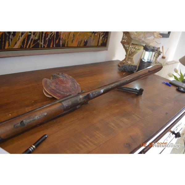 Fusil de Chasse, a Platines,  Canons Marqu�s a L'Or , donc par Lettre Du Roy,  "Twist Finish"