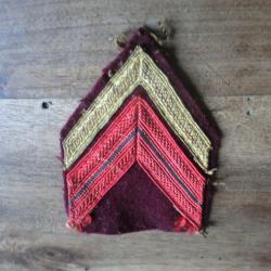 losange de bras grade  caporal chef infanterie