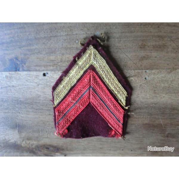 losange de bras grade  caporal chef infanterie