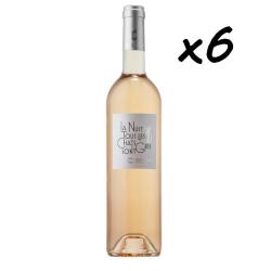 "La Nuit Tous les Chats sont Gris" ros&eacute;, IGP Gard, 2025 le carton de 6 bouteilles 75cl, p&eacute;pite !!!