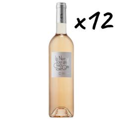 "La Nuit Tous les Chats sont Gris" ros&eacute;, IGP Gard, 2025 le carton de 12 bouteilles 75cl, p&eacute;pite !!!