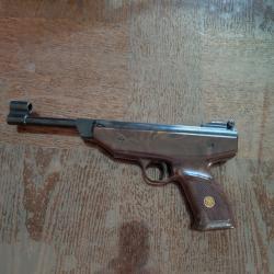 pistolet &agrave; plombs 4.5 welhrauch HW 70 vintage ann&eacute;e 1970/1980