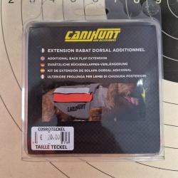 CANIHUNT RABAT DORSAL ADDITIONNEL TECKEL